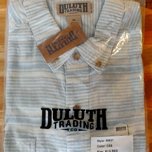 Duluth Trading short sleeve hemp shirt - Picture 1 of 3